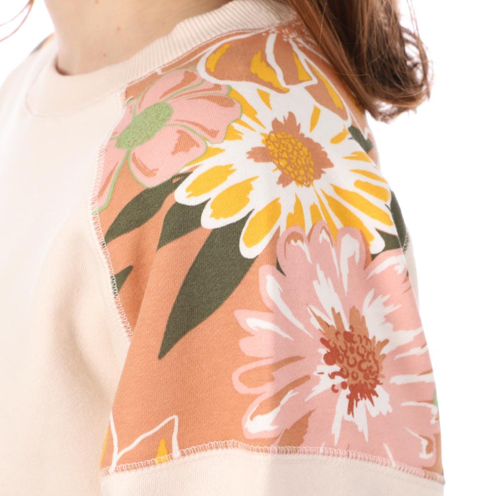 Sweat Rose Poudré Femme Roxy ERJFT04 vue 3