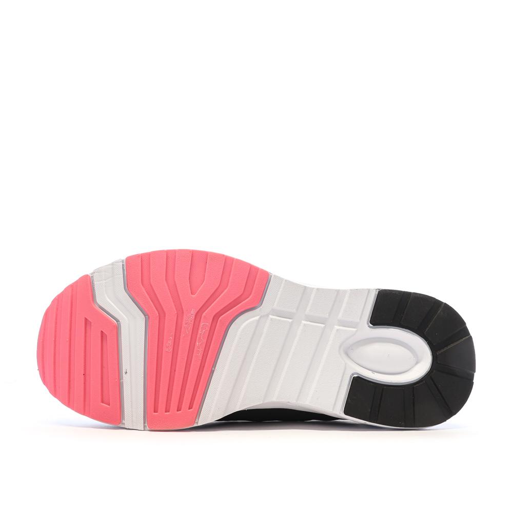 Baskets Noires/Roses Fille Kappa San Puerto vue 5