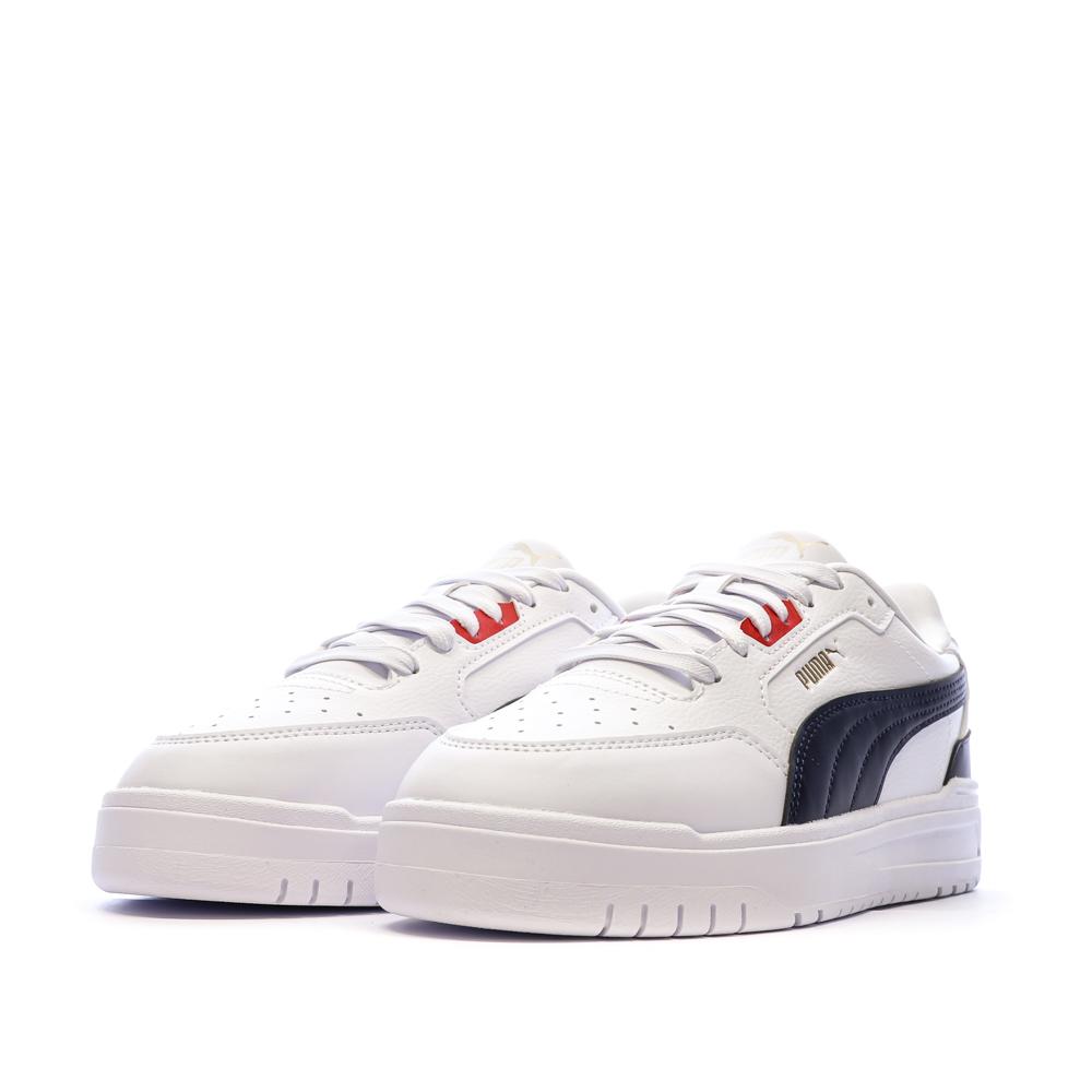 Baskets Blanches/Noires Fille Puma Shuffle Downtown vue 6