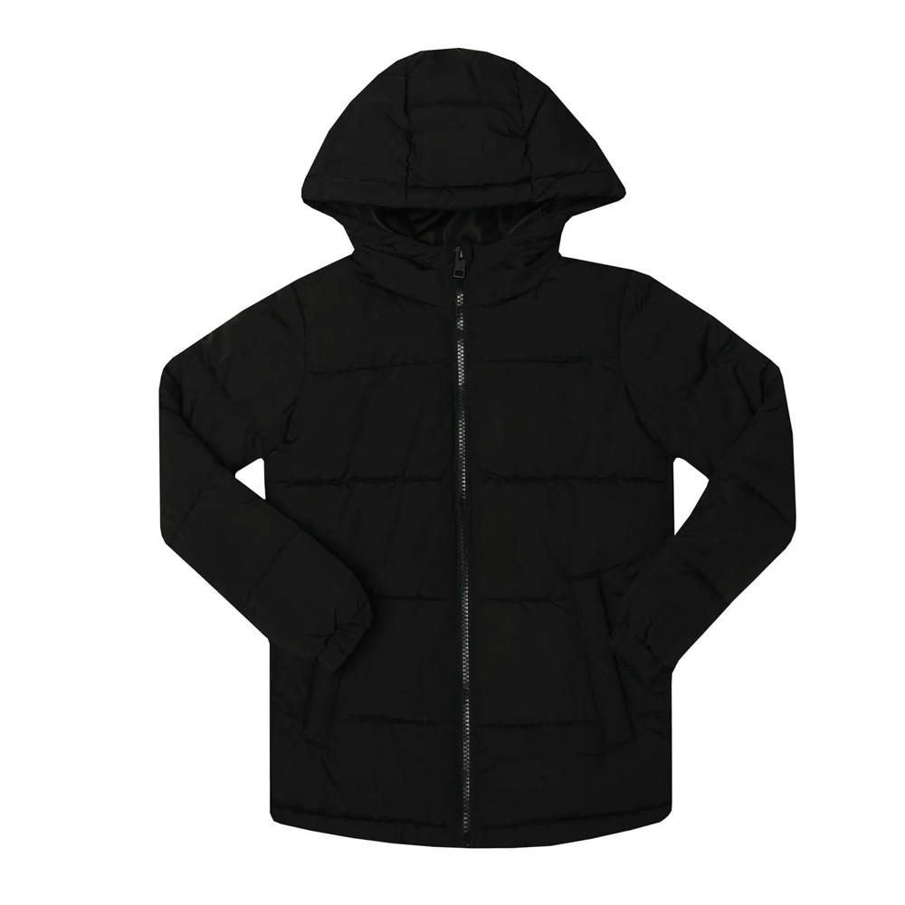 Doudoune Noire Garçon Jack and Jones Paul Puffer 12218996 pas cher