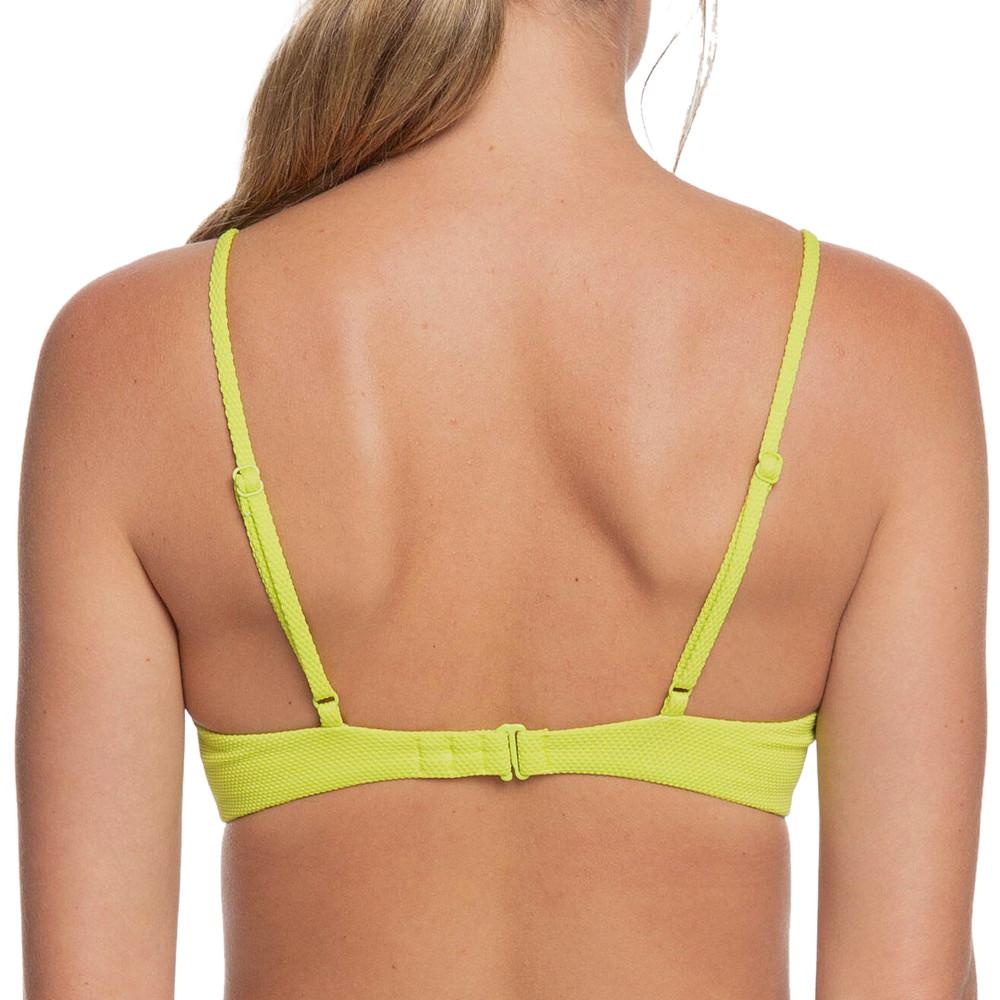 Haut de Bikini Vert Fluo Femme Roxy Kelia vue 2