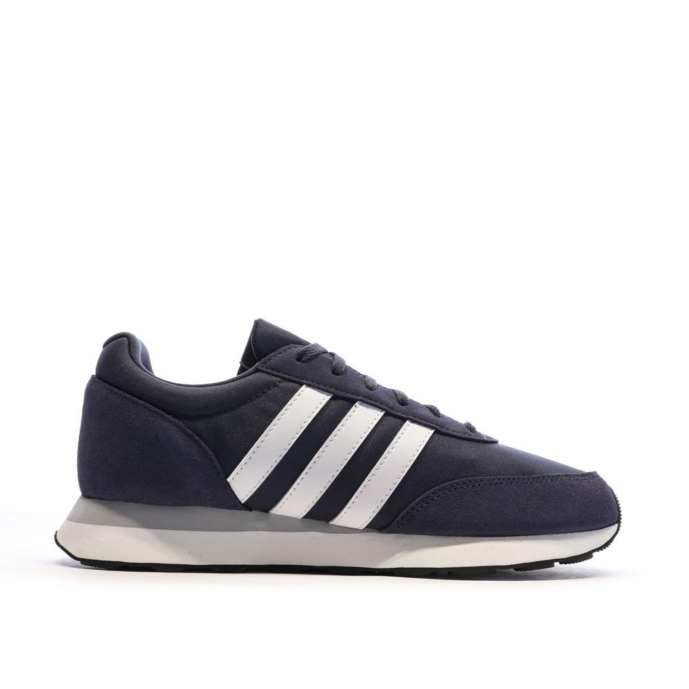 Baskets Marines Homme Adidas Run 60s 3.0 vue 2