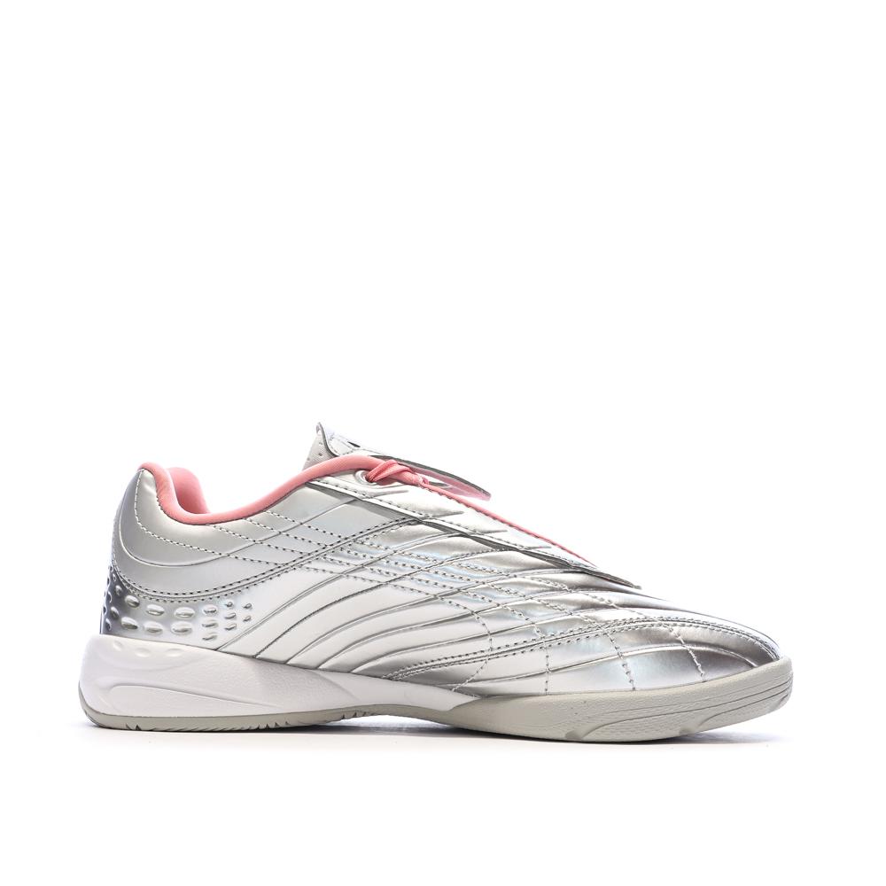 Baskets Argent/Rose Fille Puma V-s2 Goalgetter vue 2