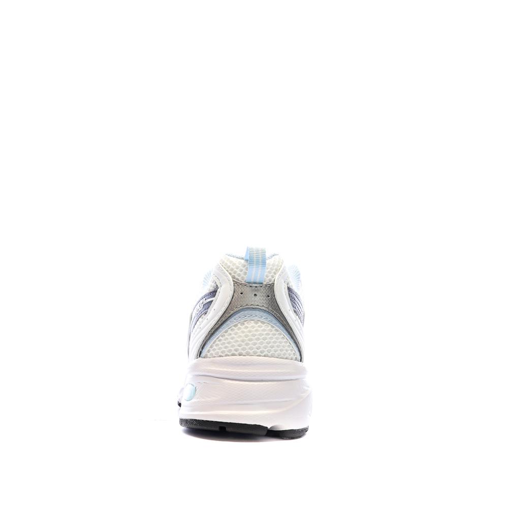 Baskets Blanches/Bleu Mixte New Balance 530 vue 3