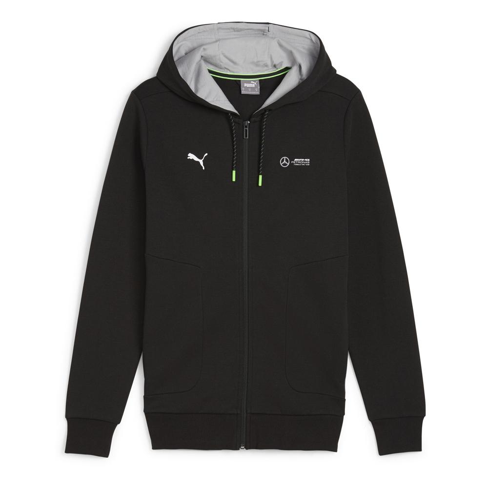 Sweat Zippe Noir Homme Puma Mapf1 Hooded pas cher