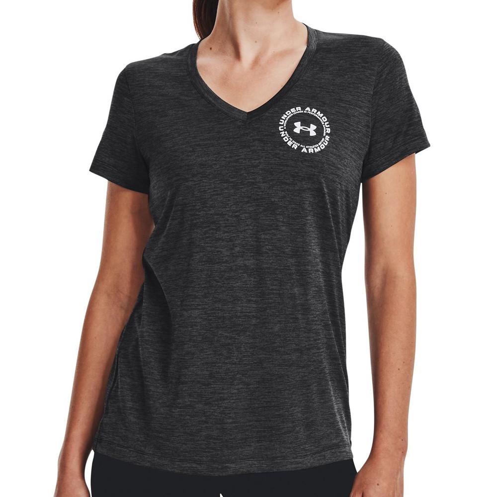 T-shirt Noir Femme Under Armour Tech Twist pas cher