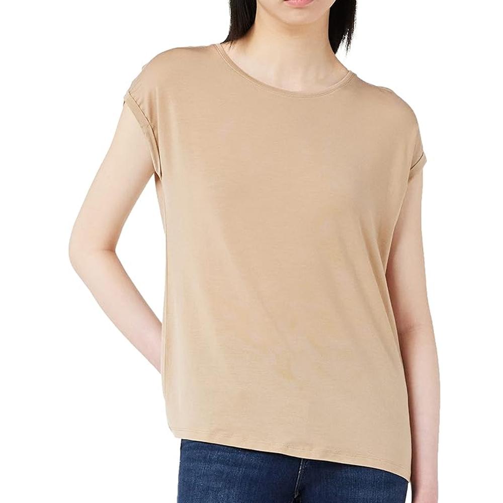 T-shirt Beige Femme Vero Moda Ava pas cher