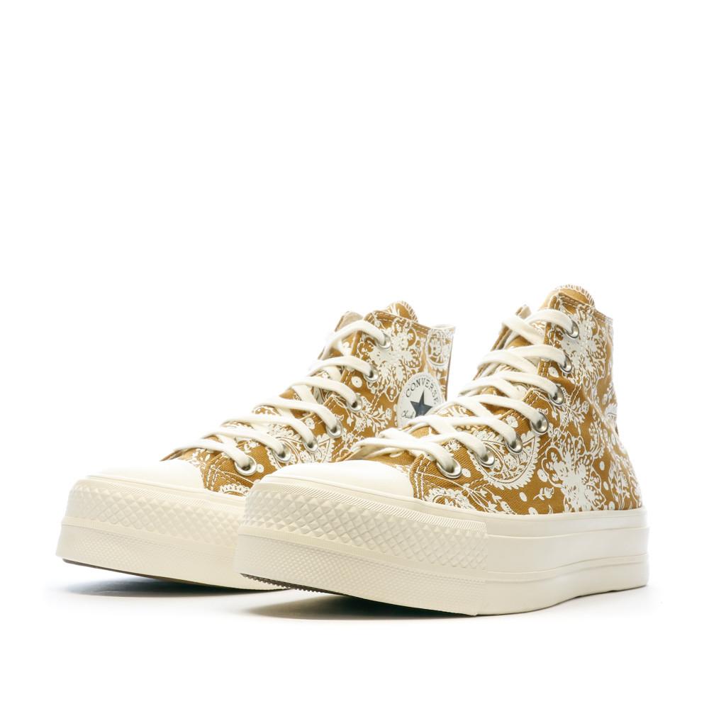 Converse Jaune Femme Converse Wheat vue 6