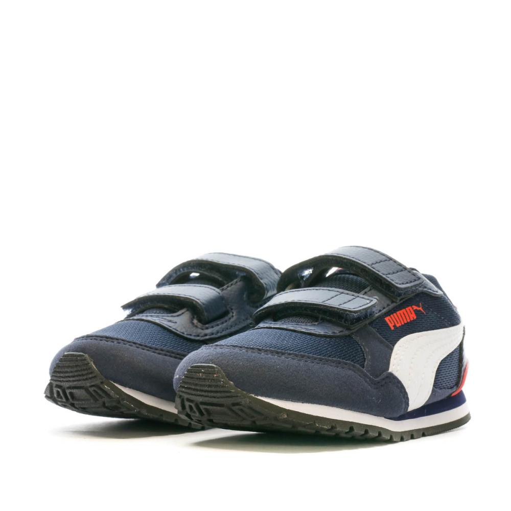 Baskets Marine Garçon Puma Runner vue 6