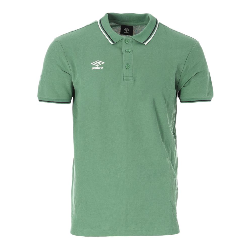 Polo Vert Homme Umbro 806450 pas cher