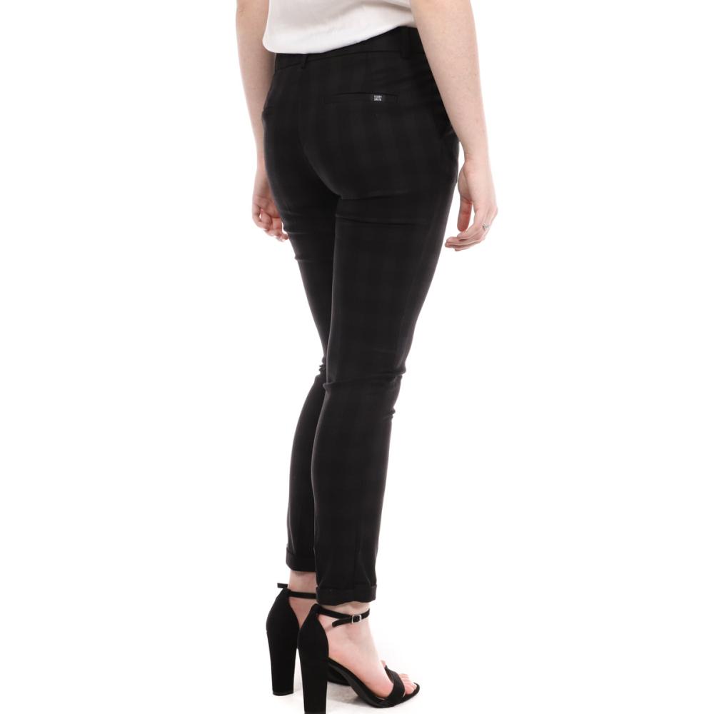 Pantalon Noir Femme Teddy Smith City Jacquard vue 2
