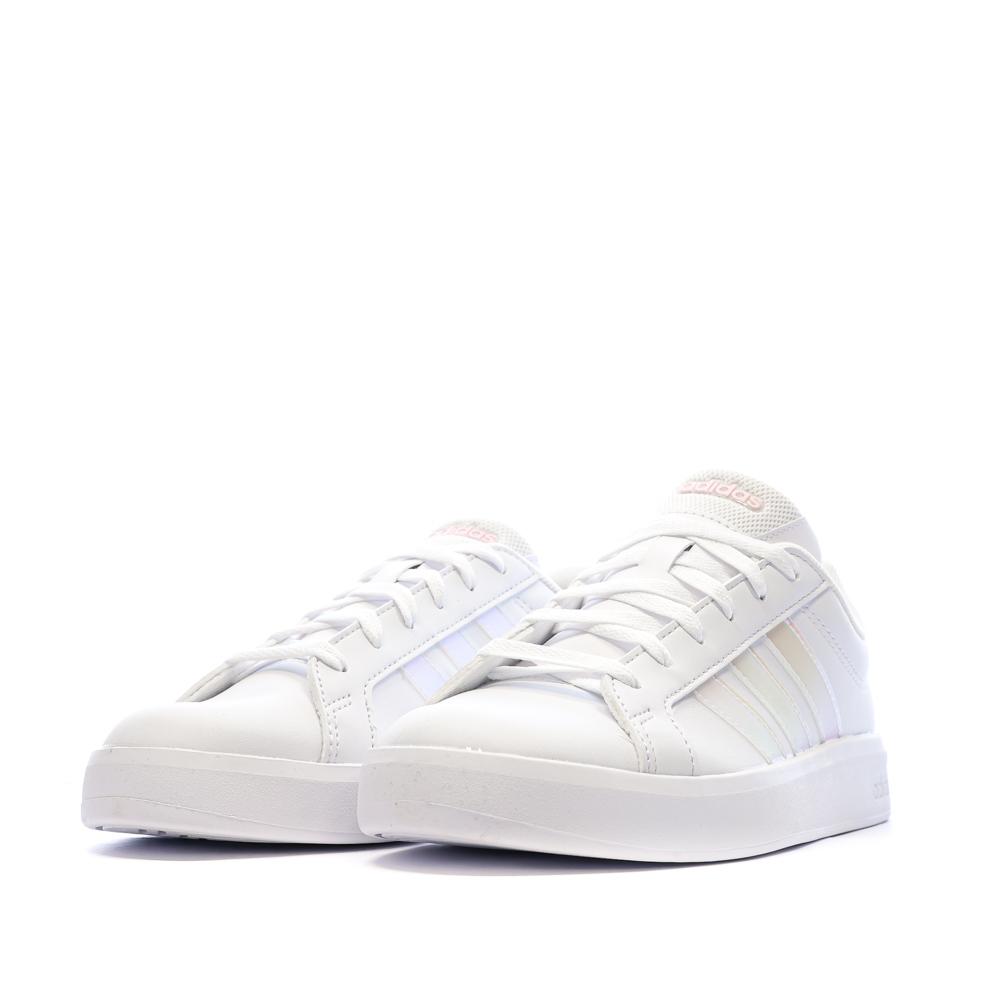 Baskets Blanches Adidas Grand Court 3.0 vue 6