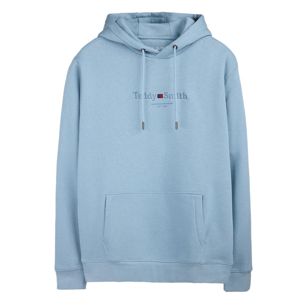 Sweat à Capuche Bleu Homme Teddy Smith Jim pas cher