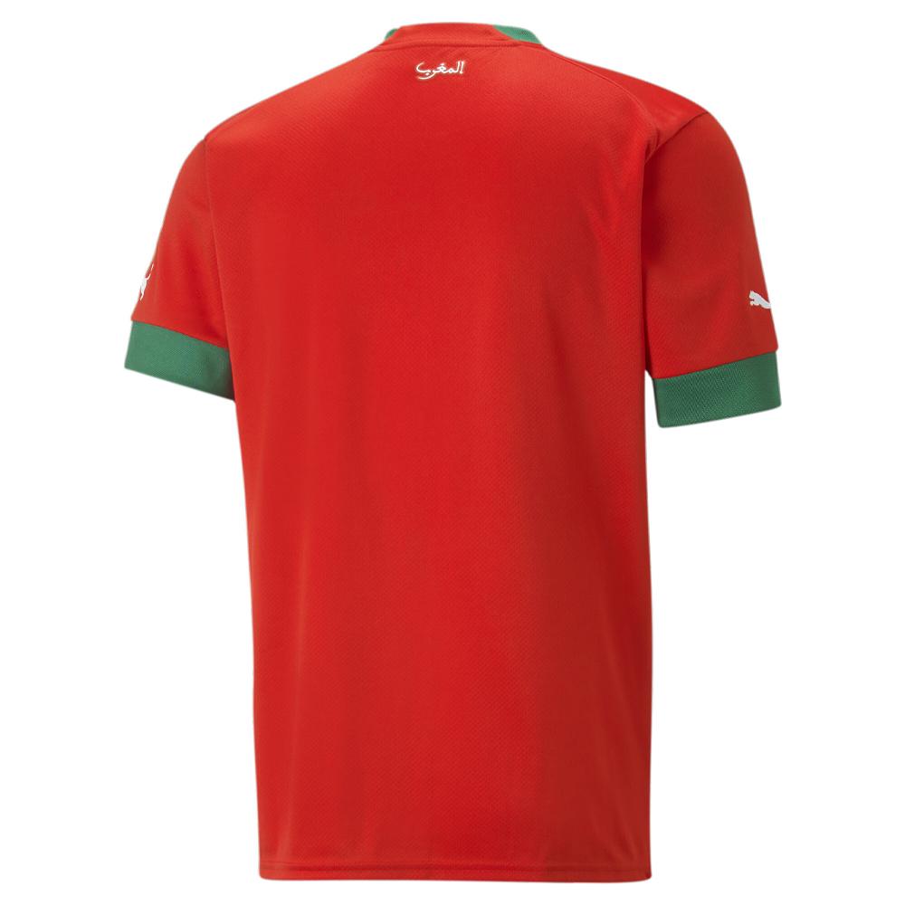 Maroc Maillot Réplica Domicile Homme Puma 2022 vue 2