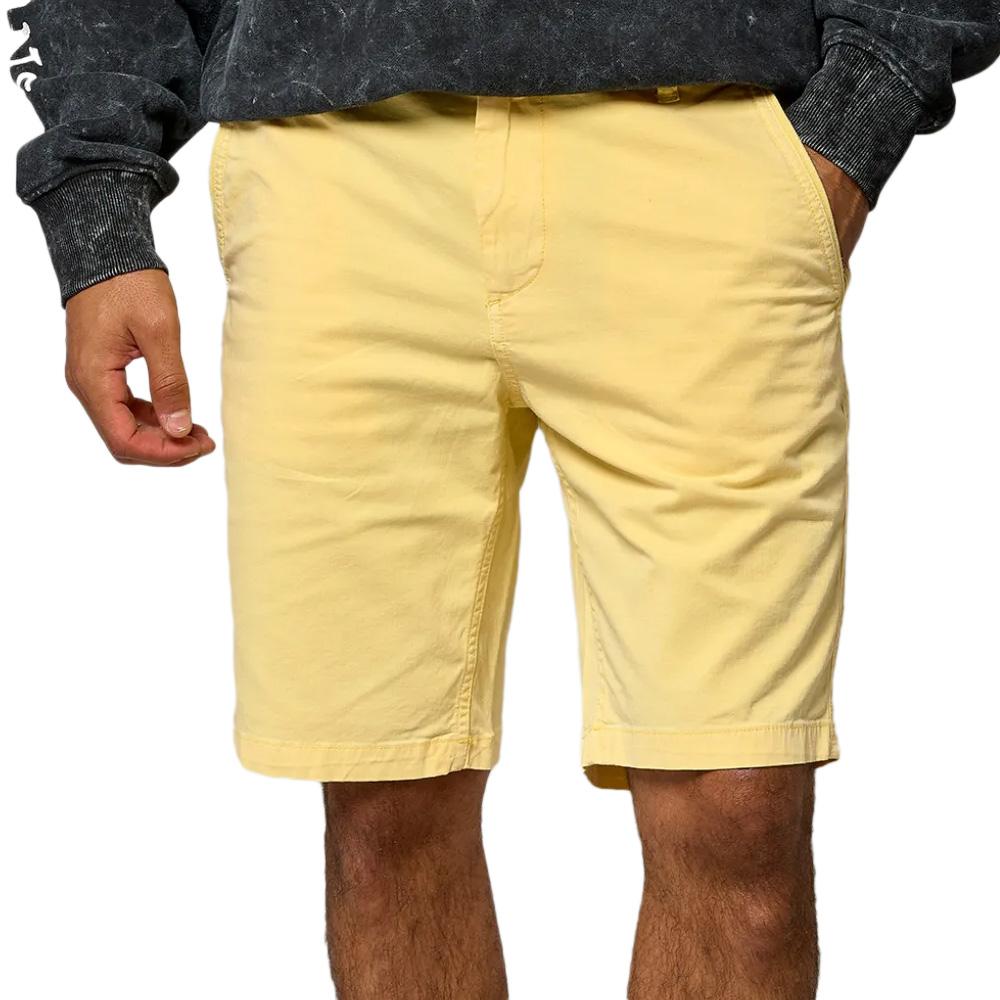 Short Jaune Homme Kaporal MACON pas cher