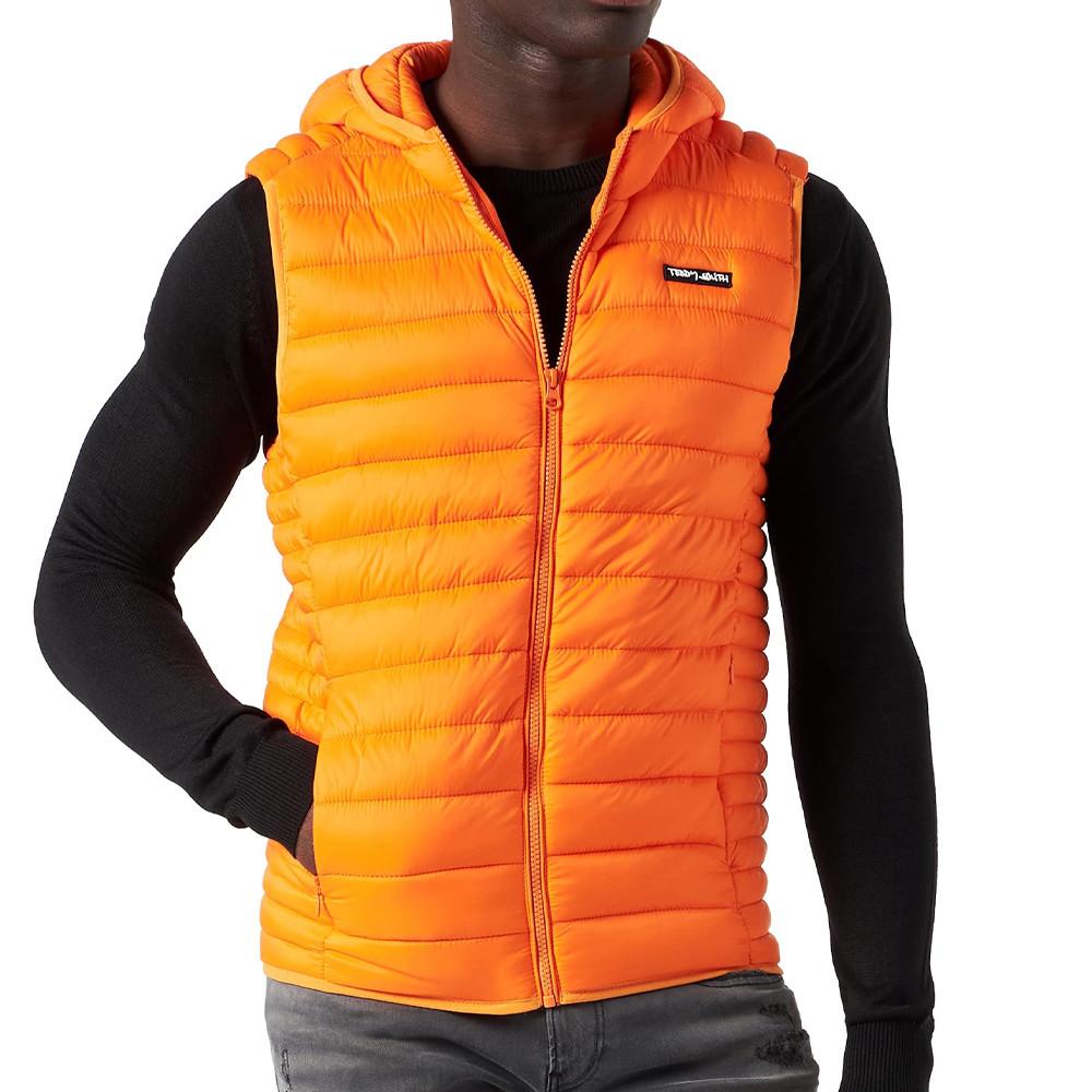 Doudoune Orange Homme Teddy Smith B-terry pas cher