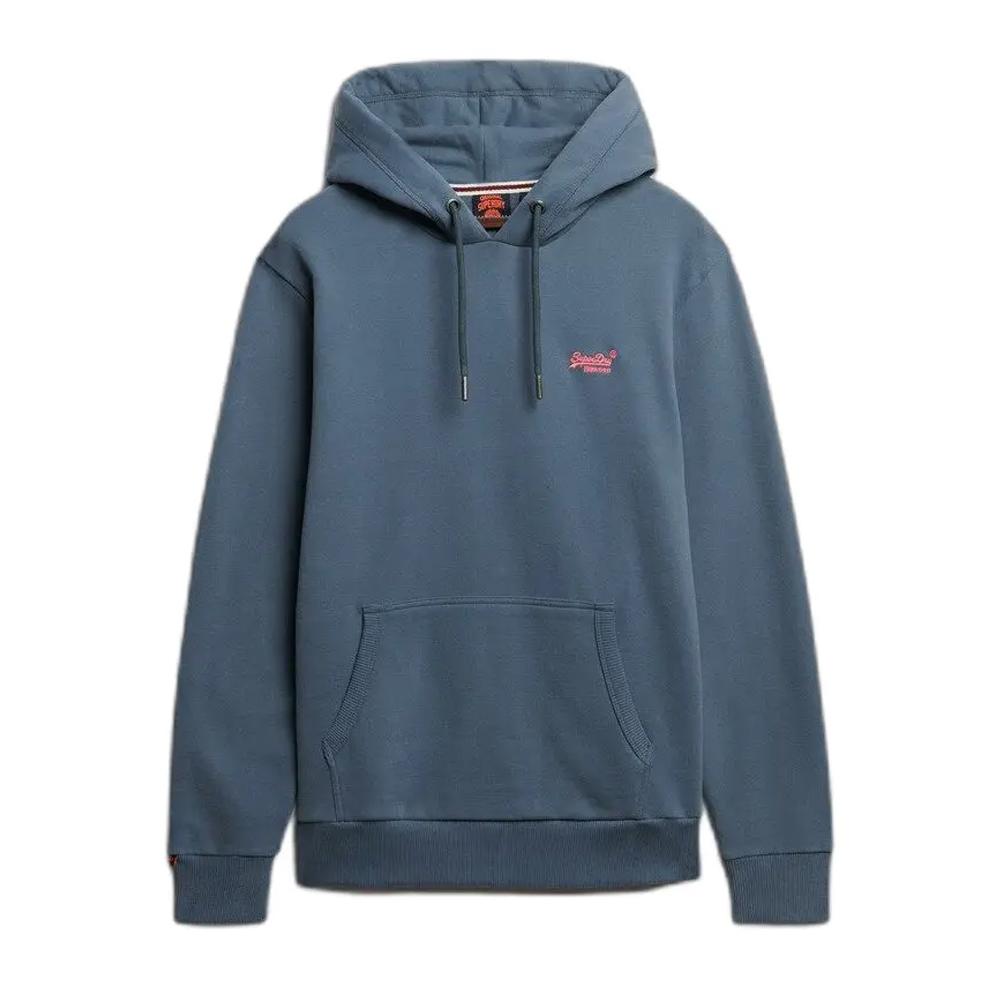 Sweat Gris/Rose Homme Superdry Essential pas cher