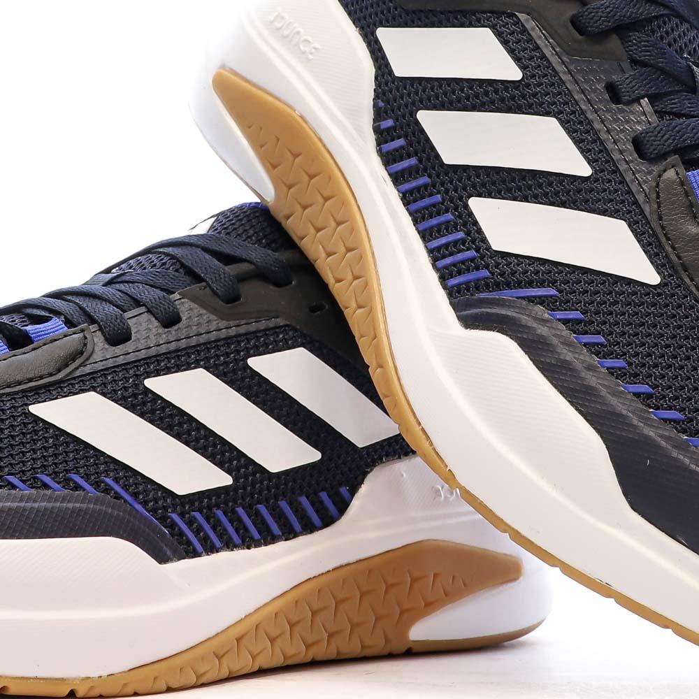 Baskets Noires Homme Adidas Trainer vue 7