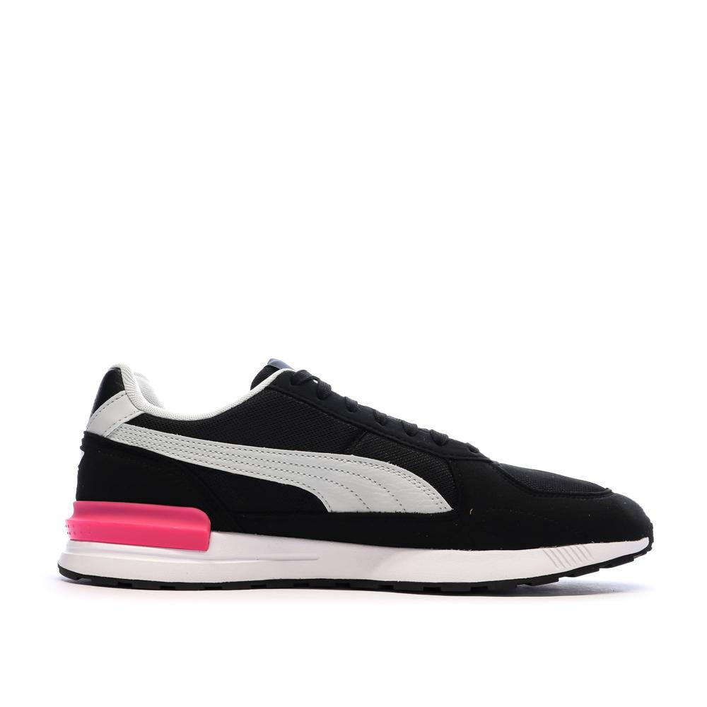 Baskets Noires/Blanc/Rouges Homme Puma Graviton vue 2