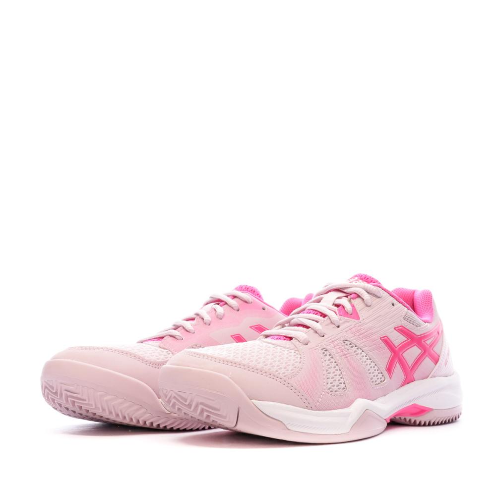 Chaussures de Tennis Rose Femme/Fille Asics Gel Padel Pro 5 vue 6