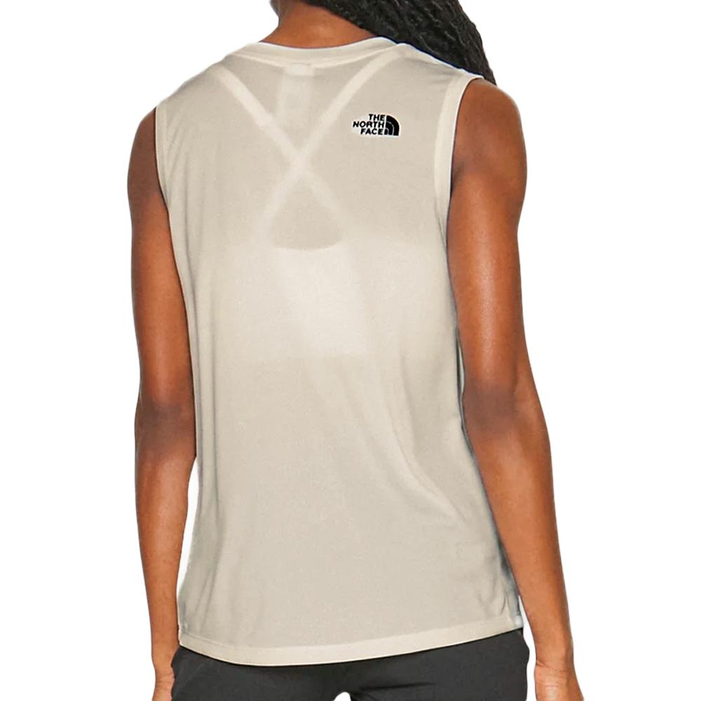 Débardeur Écru Femme The North Face Foundation Tank vue 2