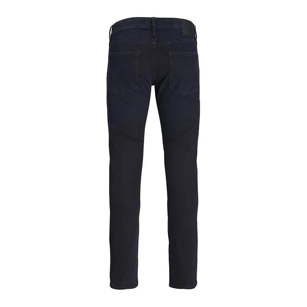 Jean Slim Bleu Foncé Homme Jack & Jones Glenn vue 2