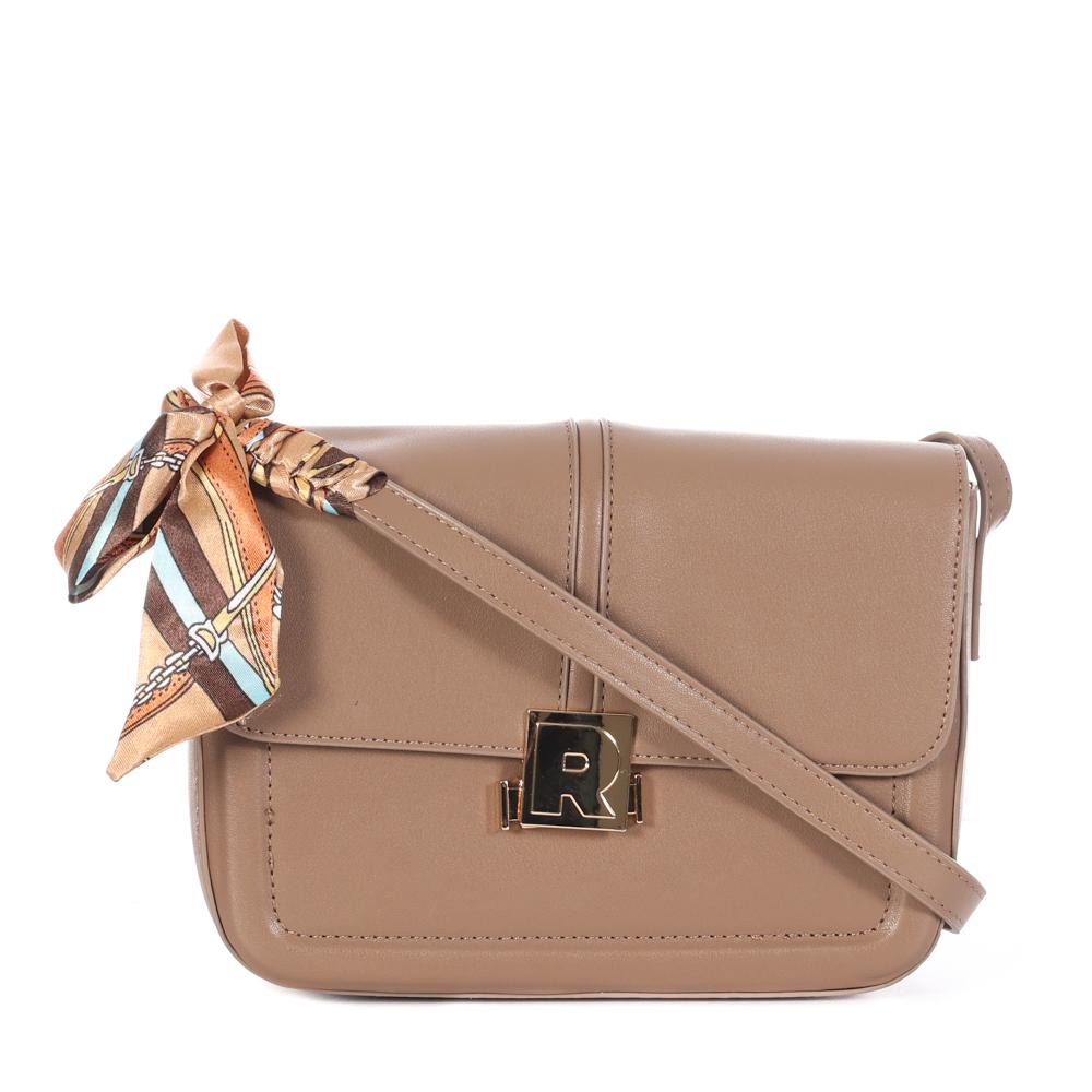 Sac à Bandoulière Camel Femme Rodier SOLNIER pas cher