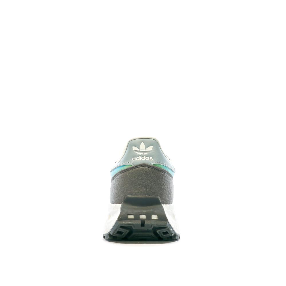Baskets Grise/Bleu Homme ADIDAS Retropy E5 vue 3