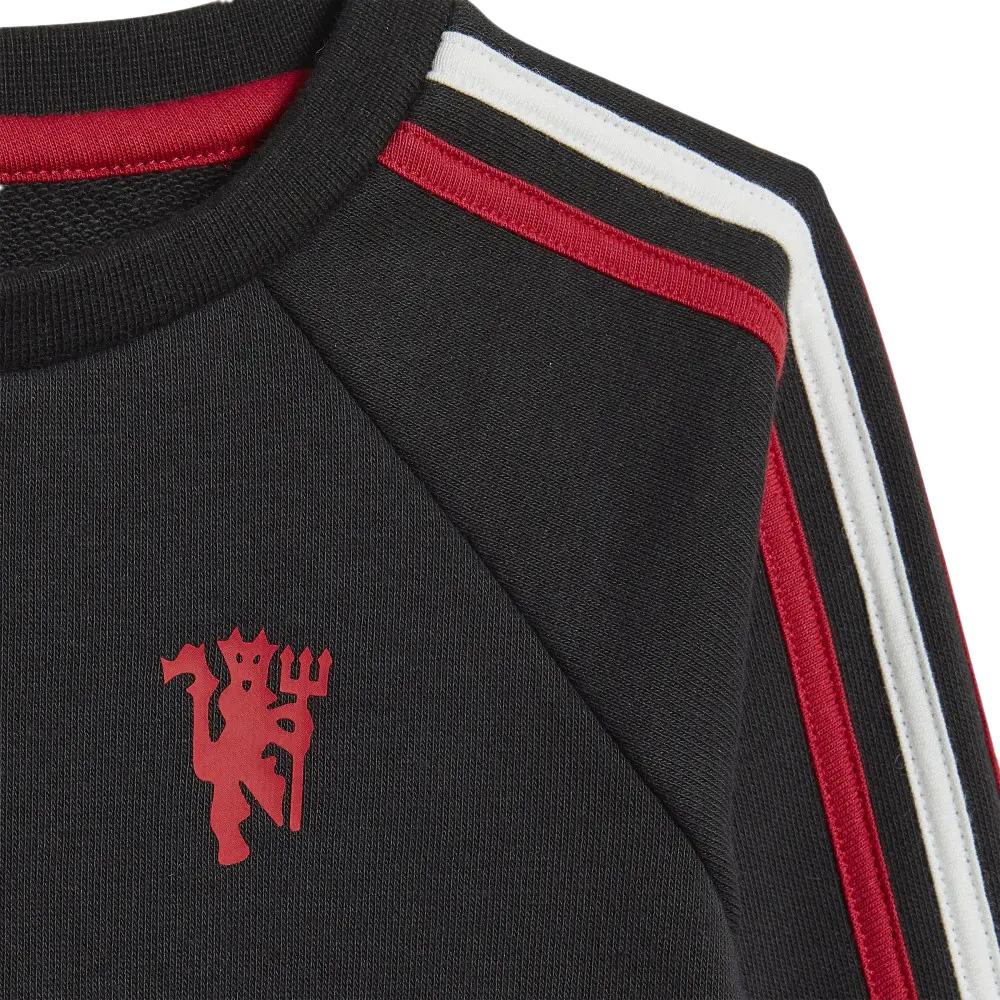 Manchester Survêtement Noir Garçon Adidas 2022/23 vue 3