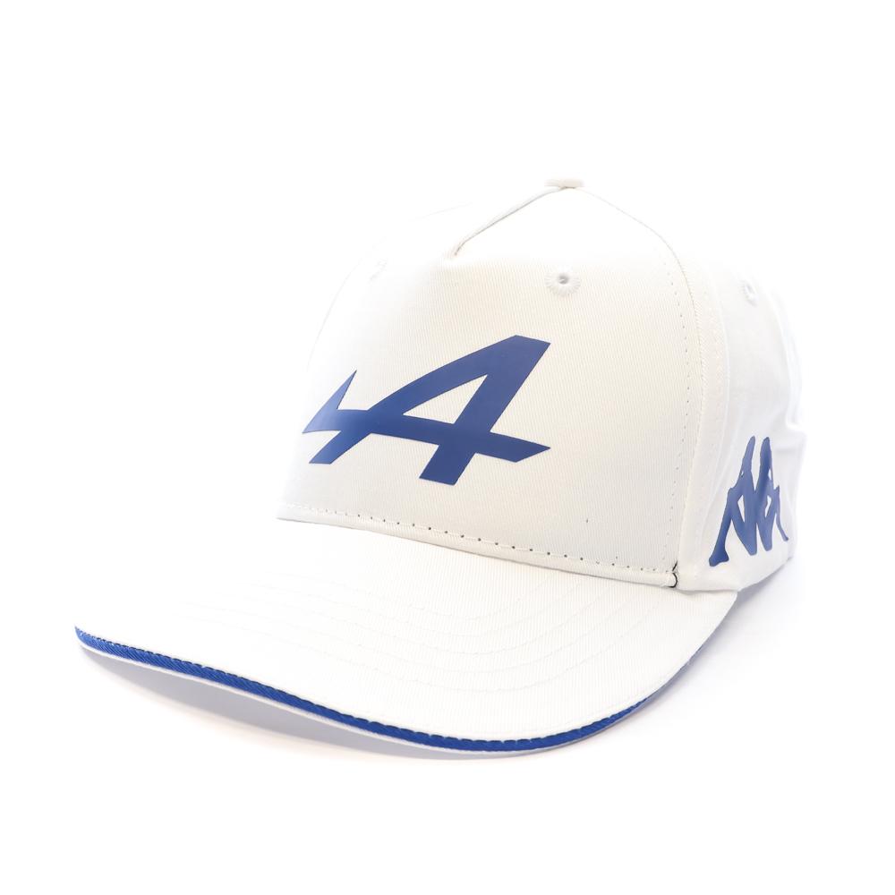 Casquette Blanche/Bleu Homme Kappa Adoflat pas cher