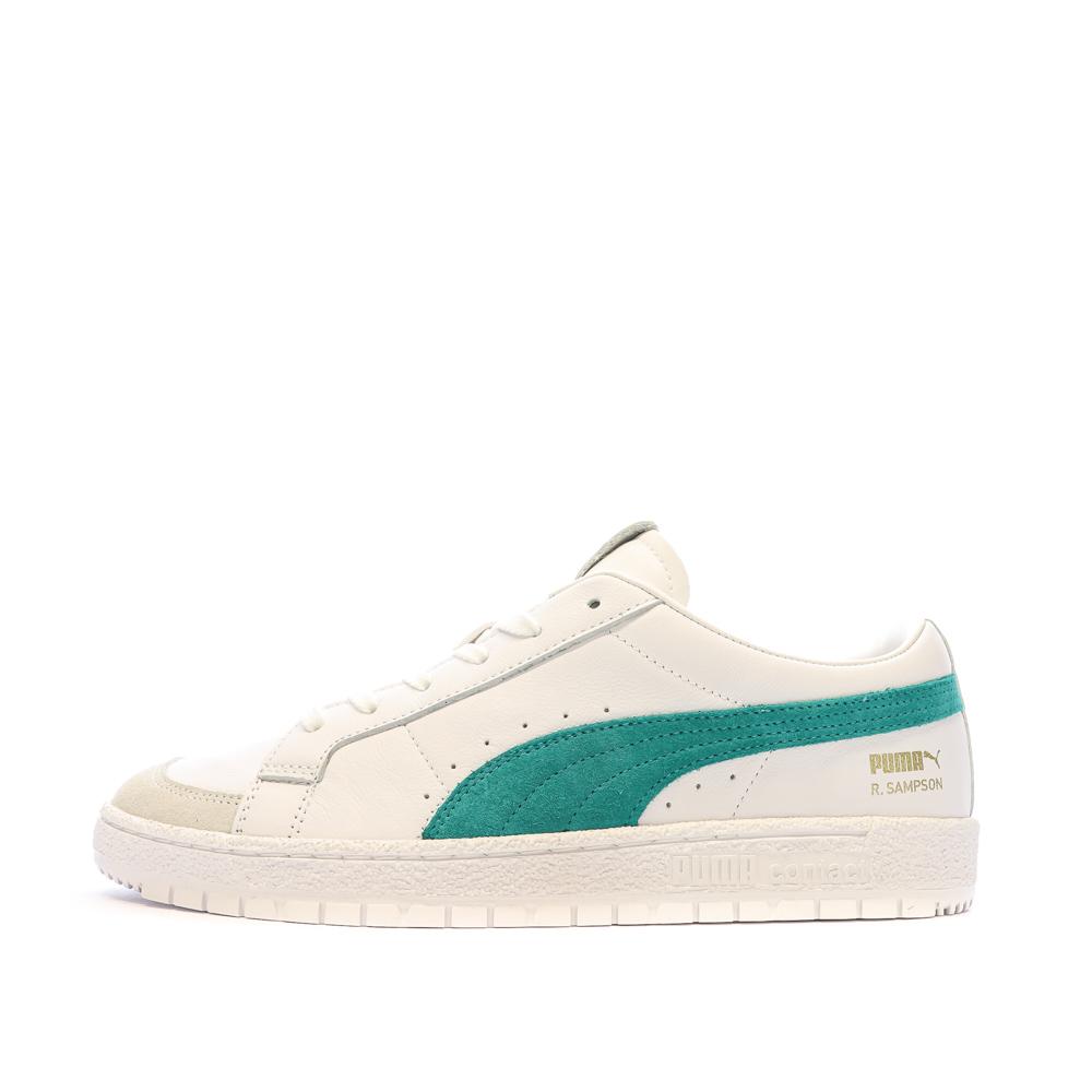 Baskets Blanches/Vertes Homme Puma Ralph S 70 Lo Prm pas cher