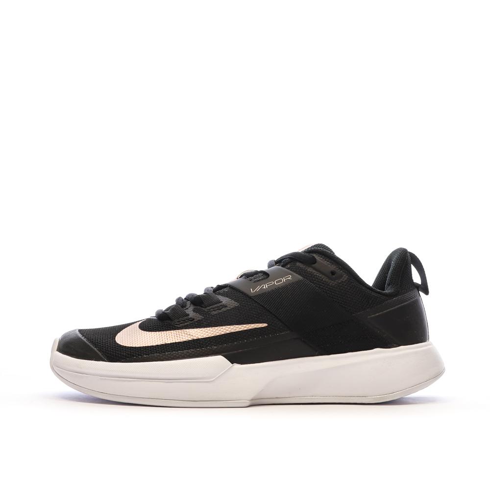 Chaussures de Tennis Noires Femme Nike Vapor Lite Cly pas cher