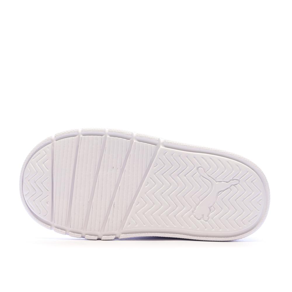 Baskets Rose/Blanches Puma Courtflex V3 V Inf vue 5