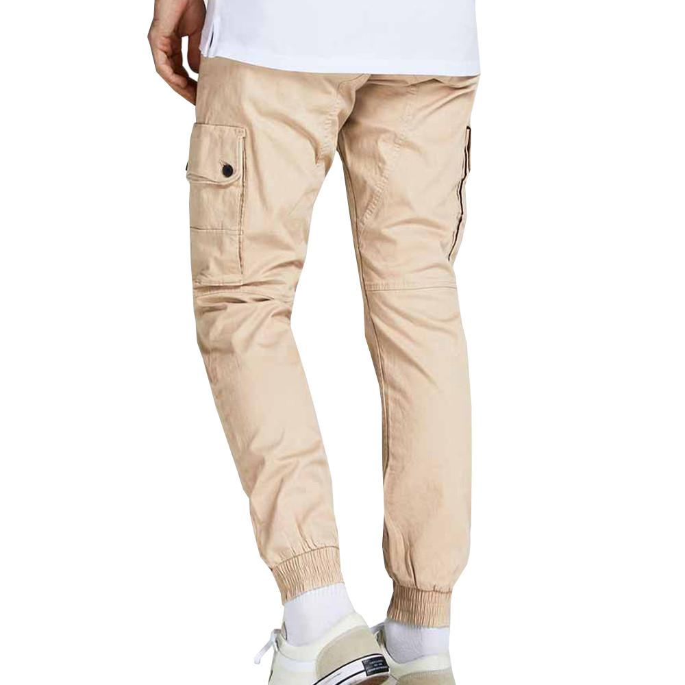 Pantalon Cargo Beige Homme Jack & Jones Warner vue 2