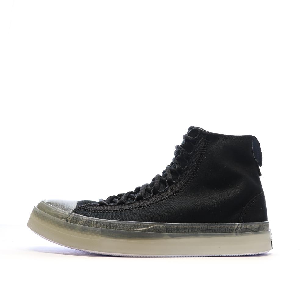 Baskets Noires Homme Converse Chuck Taylor All Star A07199C vue 2
