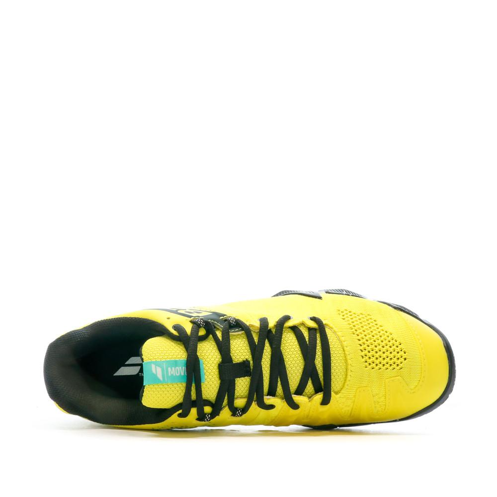 Chaussures de Padel Jaune Homme Babolat Movea vue 4