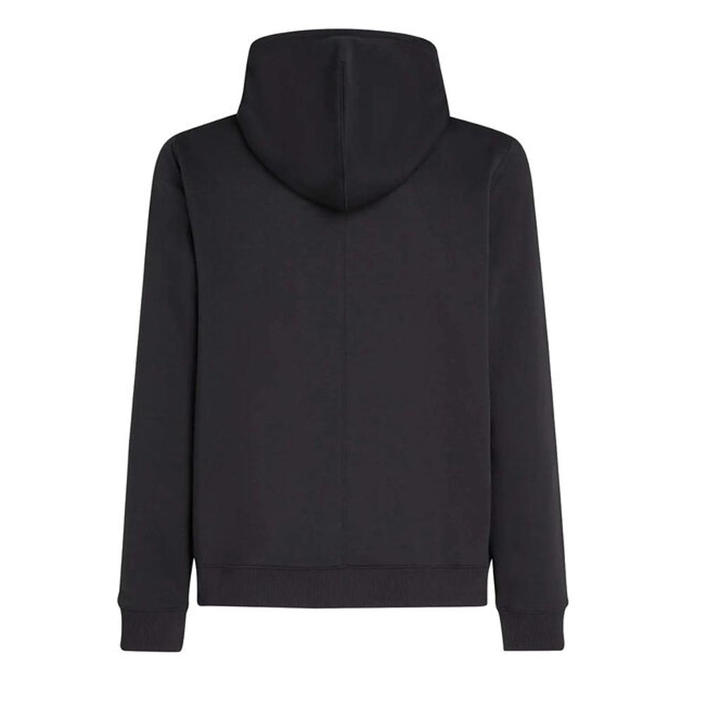 Sweat Noir Homme Calvin Klein Jeans Hoodi vue 2