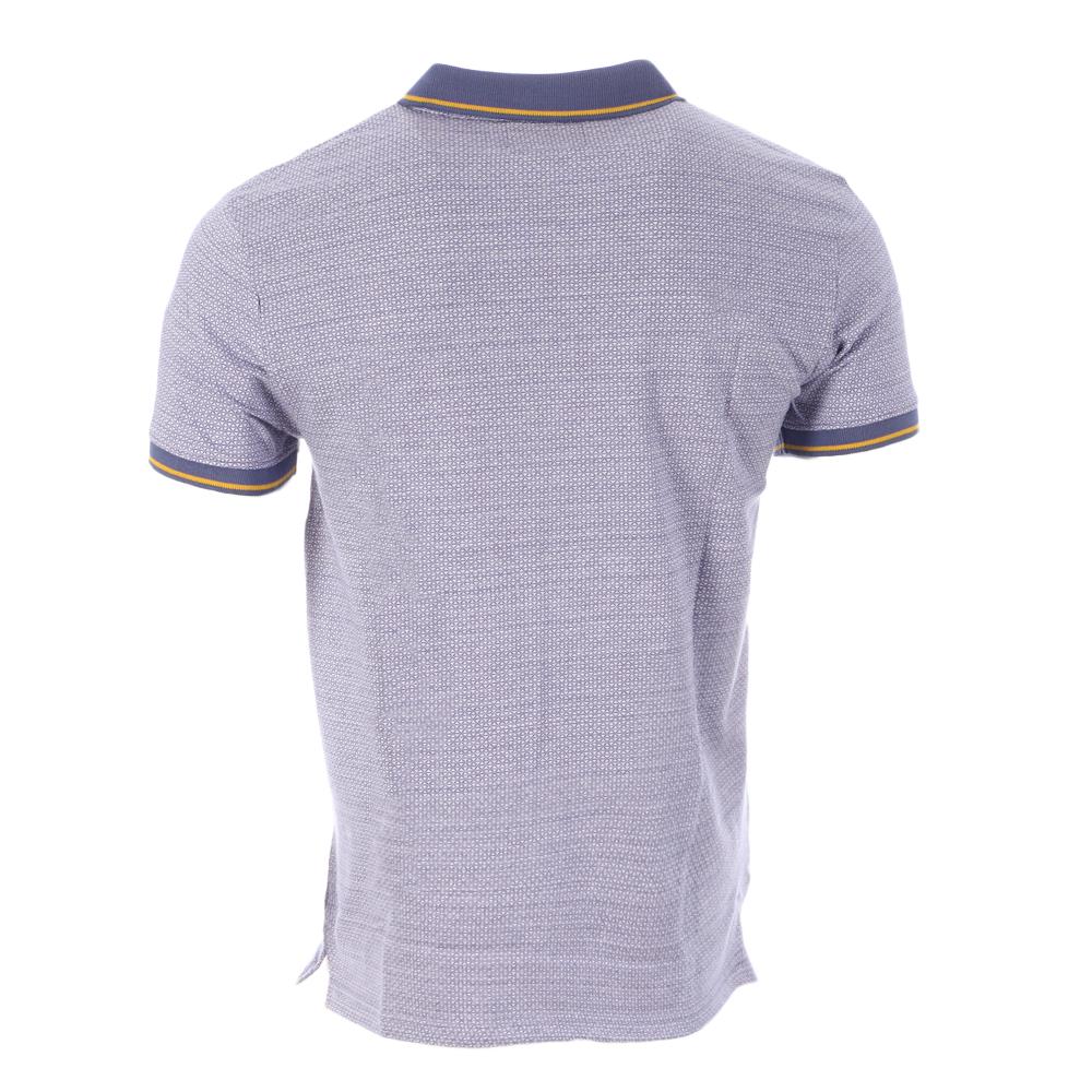 Polo Bleu Homme American People Pit vue 2