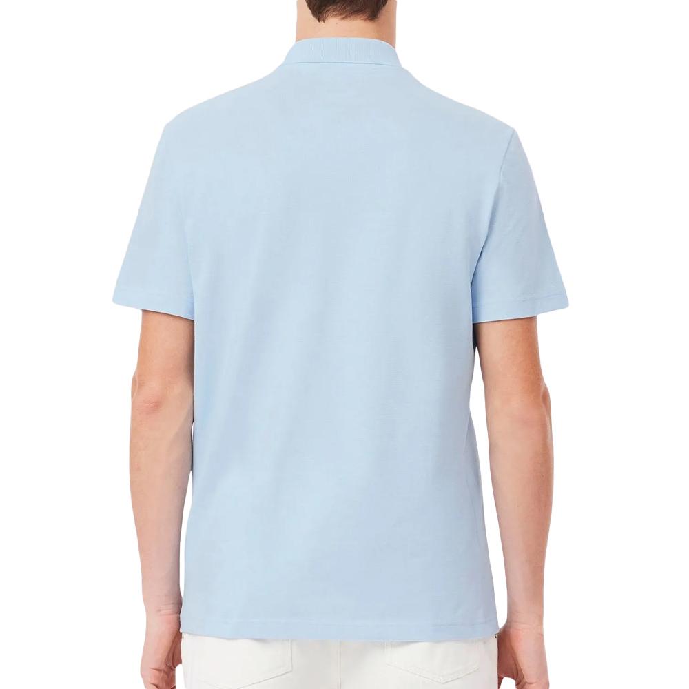 Polo Bleu Ciel Homme Lacoste DH55220 vue 2