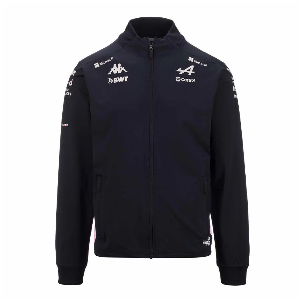 Veste Noire Garçon Kappa Adriso pas cher