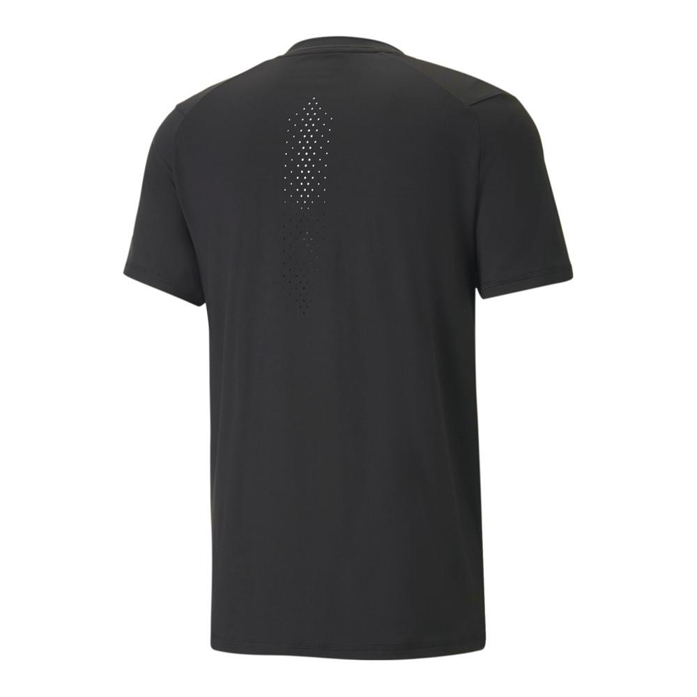 T-shirt Noir Homme Puma Cloud vue 2