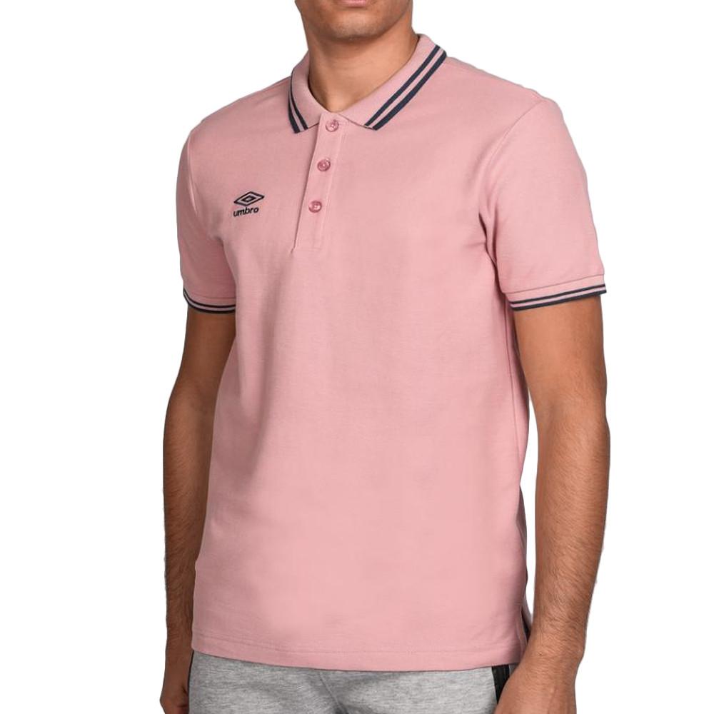 Polo Rose Homme Umbro Net pas cher