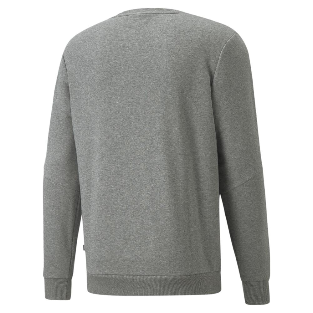 Sweat Gris Homme Puma Medium Gray vue 2