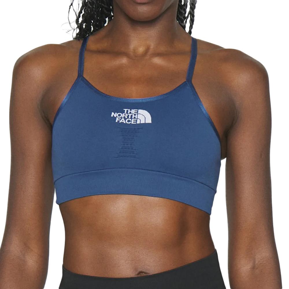 Brassière Bleu Femme The North Face Seaml pas cher