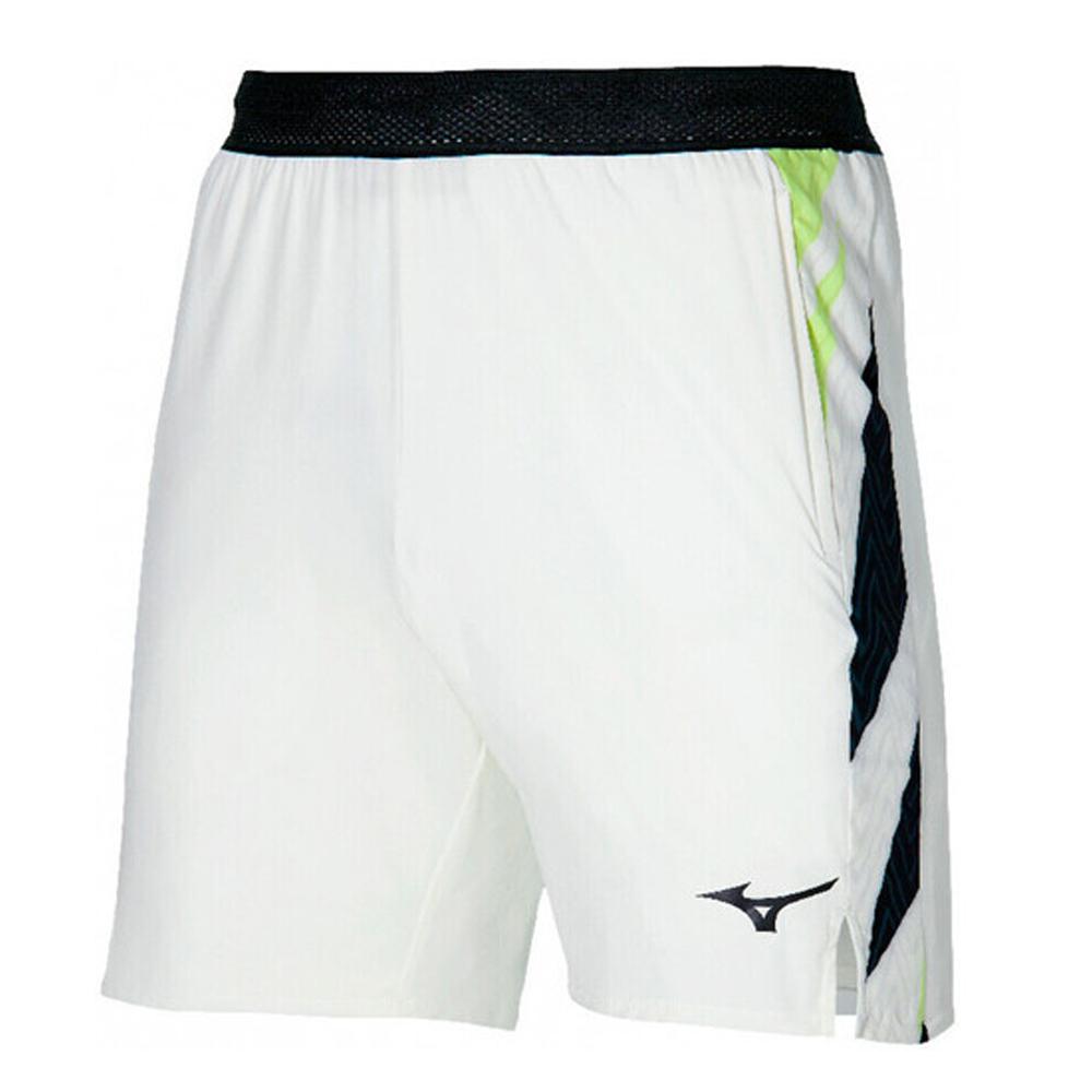 Short de Tennis Blanc Homme Mizuno 8 Amplify pas cher