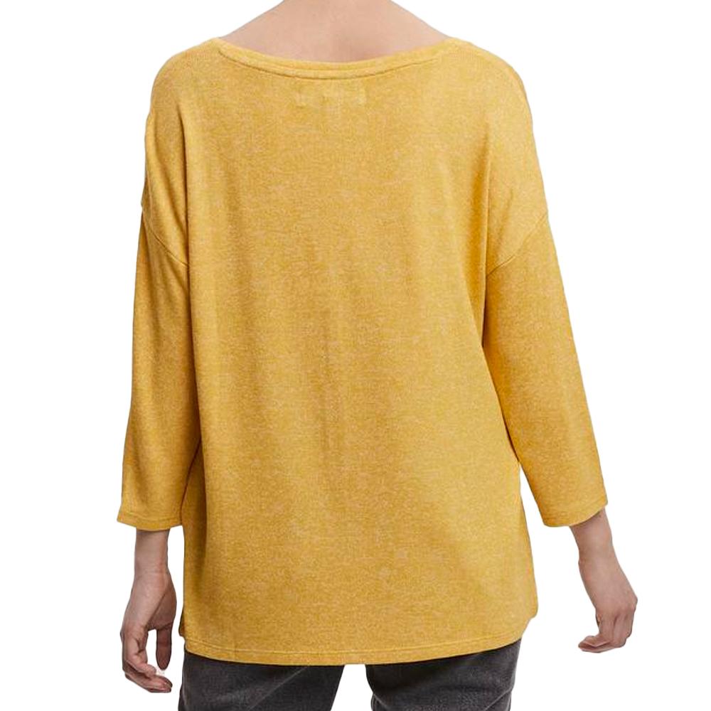 Pull Jaune Femme Vero Moda Brianna vue 2