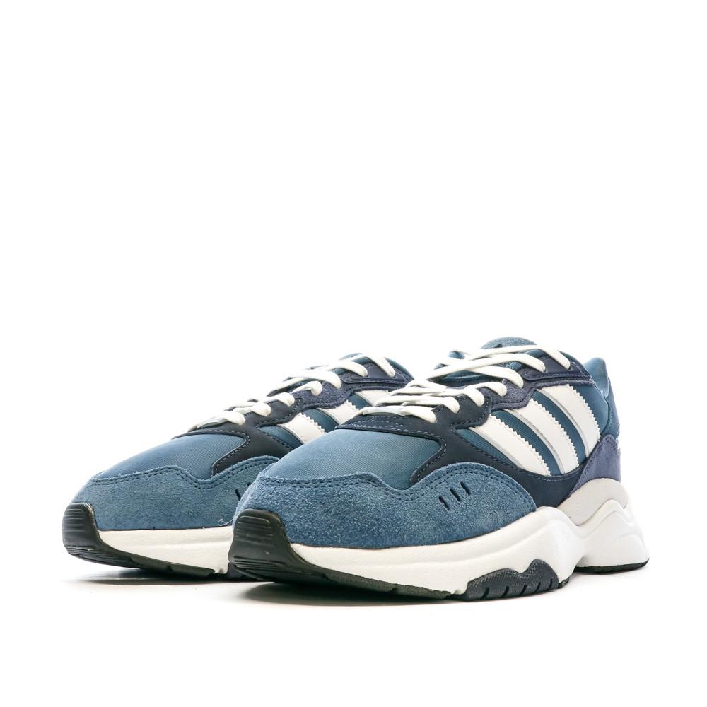 Baskets Marine/Blanc Homme Adidas Retropy F90 vue 6