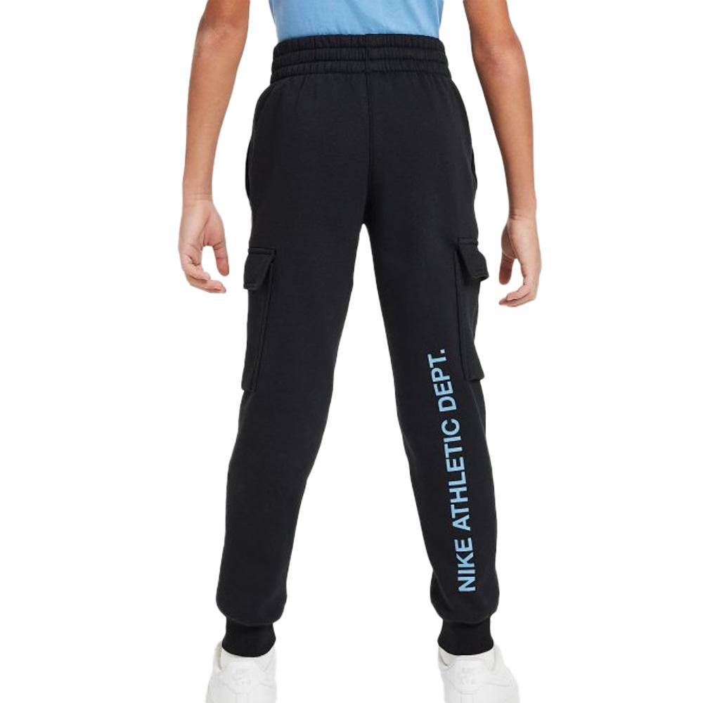 Jogging Noir Garçon Nike B Nsw Si Flc Cargo vue 2