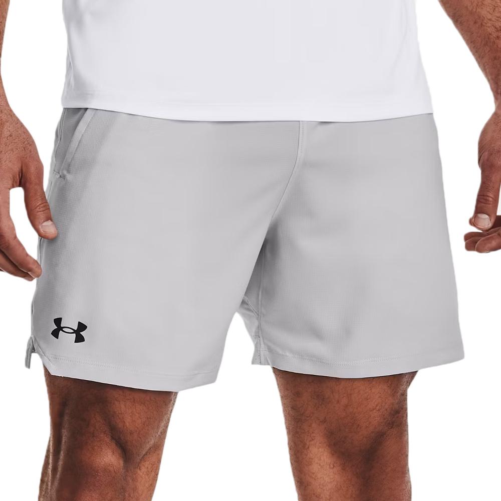 Short de Running Gris Homme Under Armour Vanish Woven pas cher