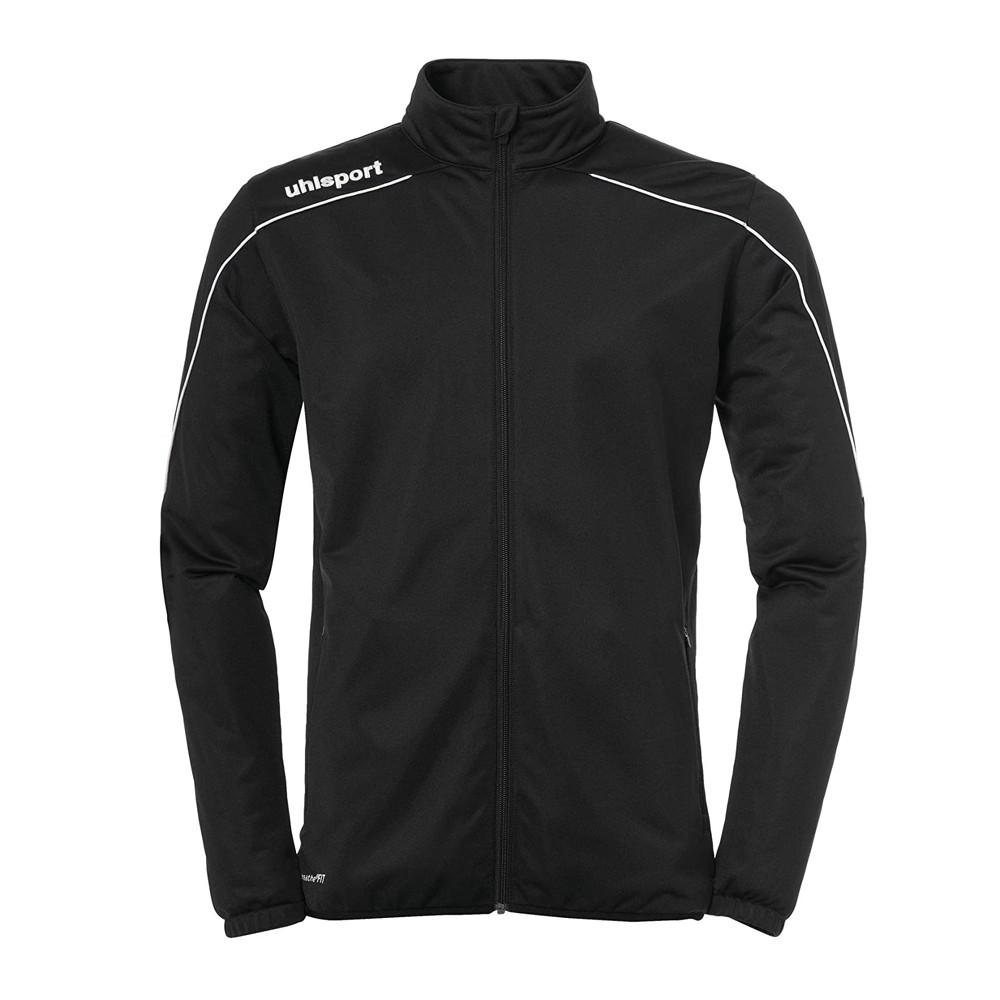 Veste de survêtement Blanc/Noir Enfant Uhlsport Classic pas cher